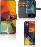 Leuk Hoesje Nokia G11 | G21 Smartphone Cover Polygon Color
