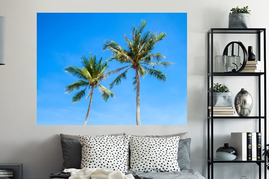 Stickers muraux - Palmier - Été - Tropical - 160x120 cm - Film Adhésif XXL