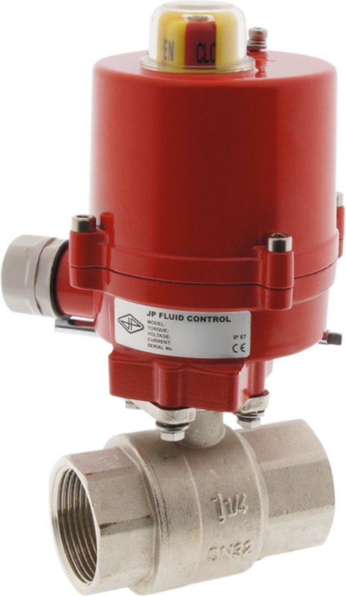 RVS kogelkraan 2-weg pneumatisch DW 1 PN 63 | NKI Neede | NKI Neede