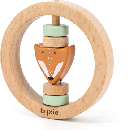Trixie Houten ronde rammelaar - Mr. Fox van Trixie — afbeelding 3