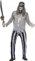 Halloween Piraten spook kostuum voor heren 48-50 (m)