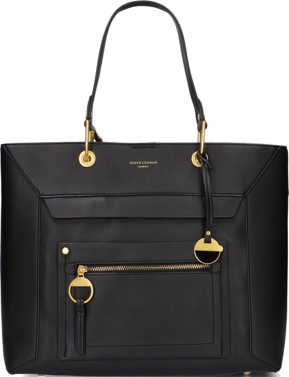 Jasper Conran Agatha Shopper Shoppers - Zwart