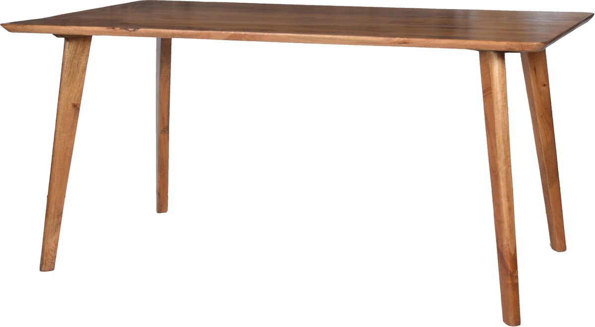 Giga Meubel Eettafel Oslo - Naturel Mangohout - 200x90x76cm