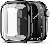 Dux Ducis Somo - Apple Watch 7/ 8 / 9 45MM Hoesje - Full Protect - TPU - Zwart
