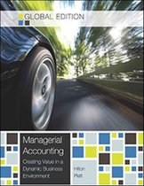 Managerial Accounting (Global Ed)