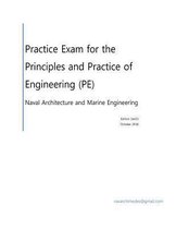 Practice Exam for the Principle and Practice of Engineering (Pe) - Naval Architecture