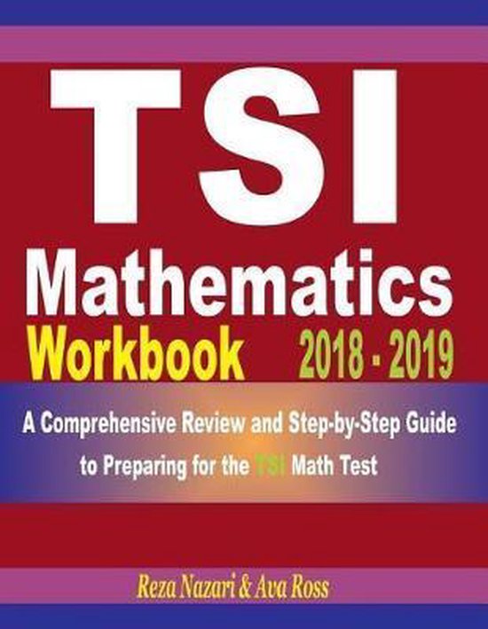 Tsi Mathematics Workbook 2018 - 2019 - cover