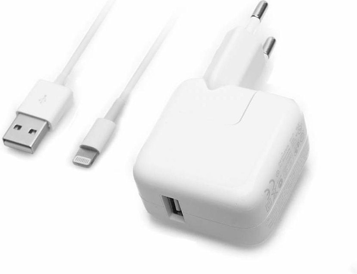 Apple 10W USB Originele Power Adapter oplader met Lightning kabel 100cm |  bol.com