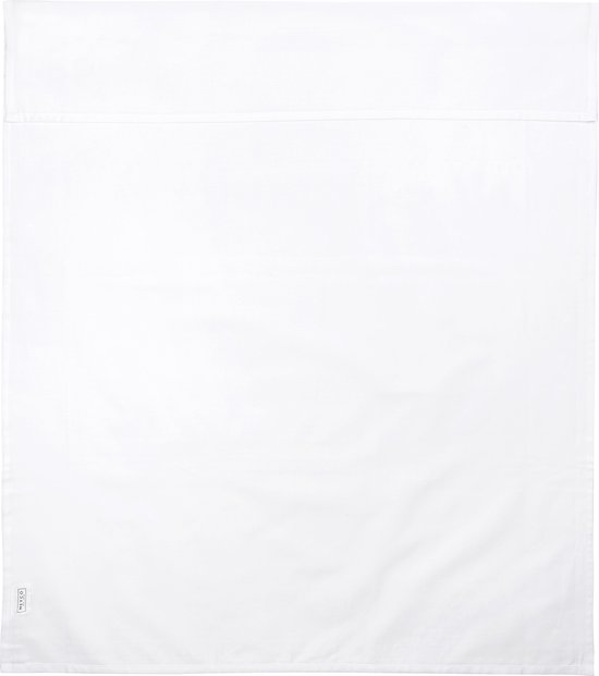 Meyco Uni wieglaken - white - 75x100cm