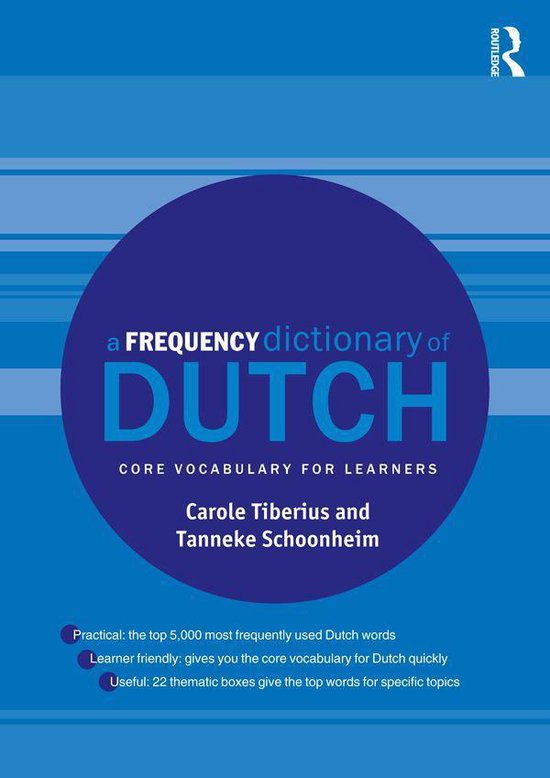 A Frequency Dictionary of Dutch - cover