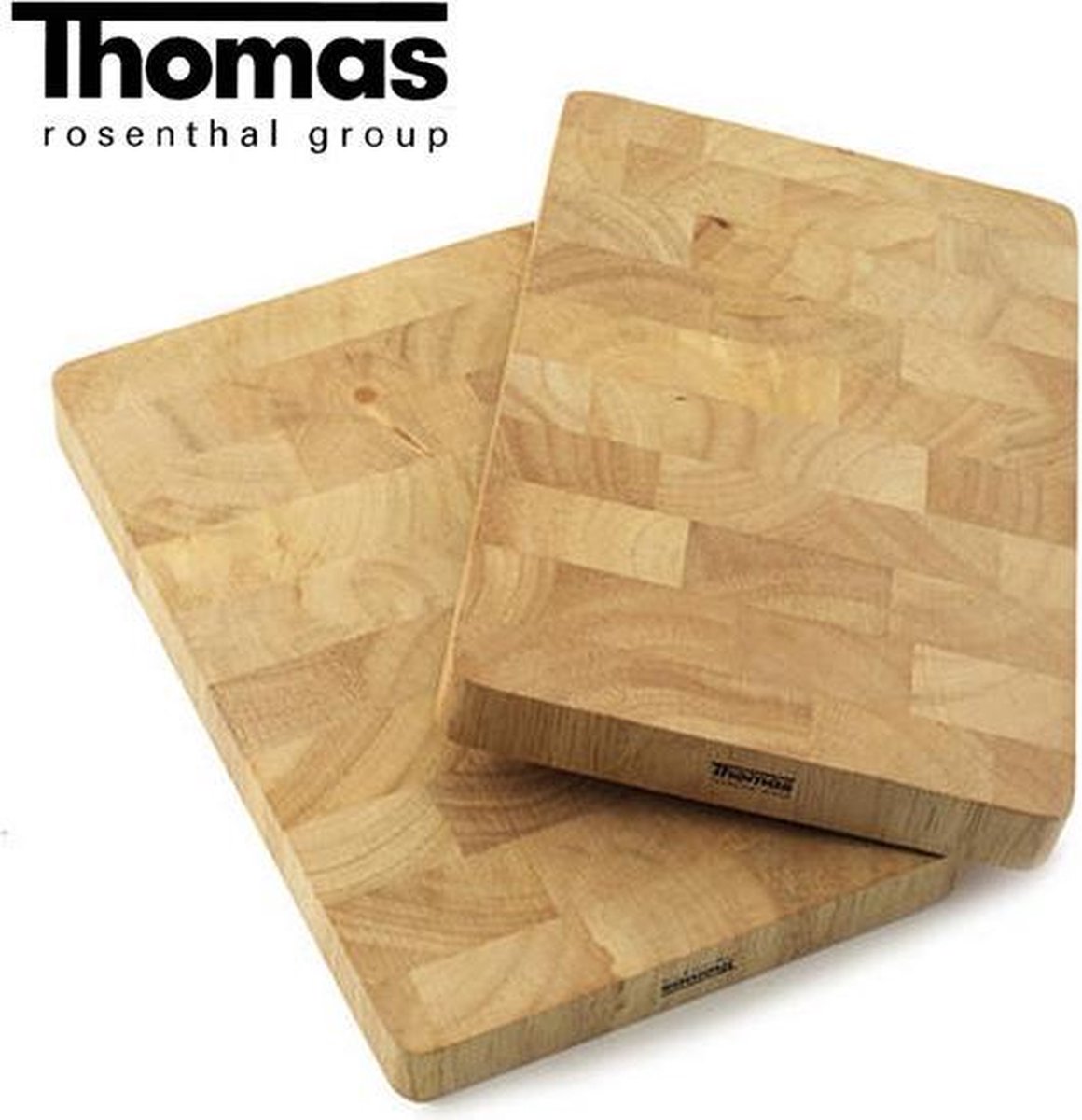 Houten snijplankenset Snijplanken hout 2 stuks Thomas