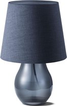 Georg Jensen Cafu Lamp - Klein - Ø 25 cm - Hoogte 37 cm - Glas - Blauw