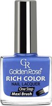 GOLDEN ROSE Rich Color blauwe nagellak 49, 10,5 ml.