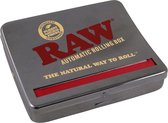 Raw automatic roll box 110 mm black chrome