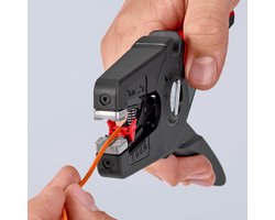 Knipex PreciStrip16 Serie - Automatische Isolatiestriptang - 195mm - Ergonomische Handgreep - Duits vakmanschap