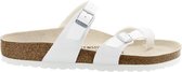 Birkenstock Mayari Slippers White Regular-fit | Wit | Imitatieleer | Maat 44 | 071051