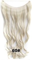 Wire hair extensions wavy blond - 60#