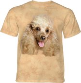 T-shirt Happy Poodle Portrait M
