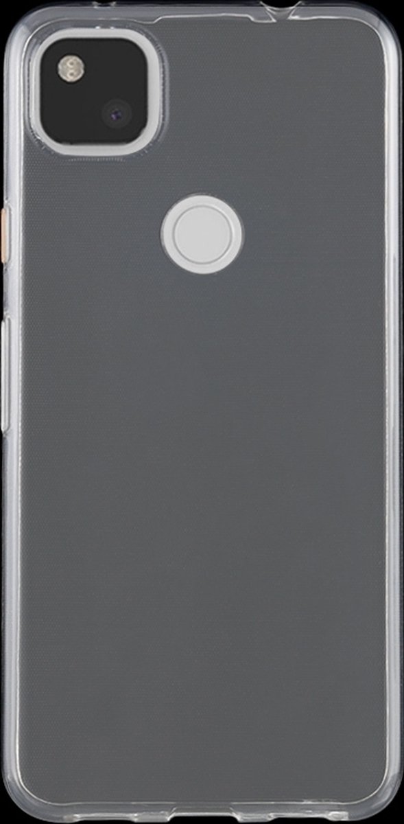 Mobigear Doorzichtig Hoesje geschikt voor Google Pixel 4a Telefoonhoesje Flexibel TPU Extra Dun | Mobigear Ultra Thin Backcover | Doorzichtig Telefoonhoesje Pixel 4a | Pixel 4a Case | Back Cover - Transparant