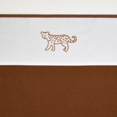 MEYCO | Ledikantlaken | Cheetah | Camel | 100% Katoen | 100 x 150 cm