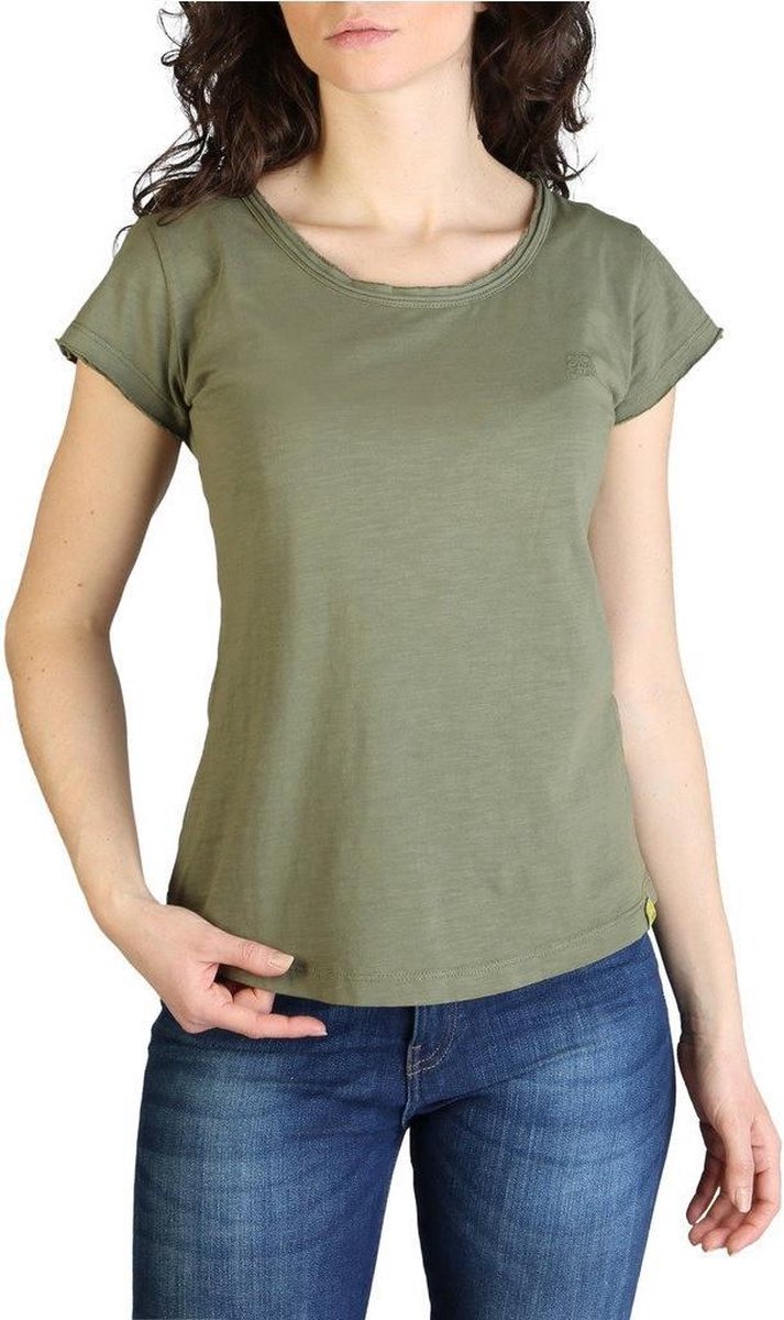 Yes Zee - T-shirts - Vrouw - T206-S400 - olivedrab
