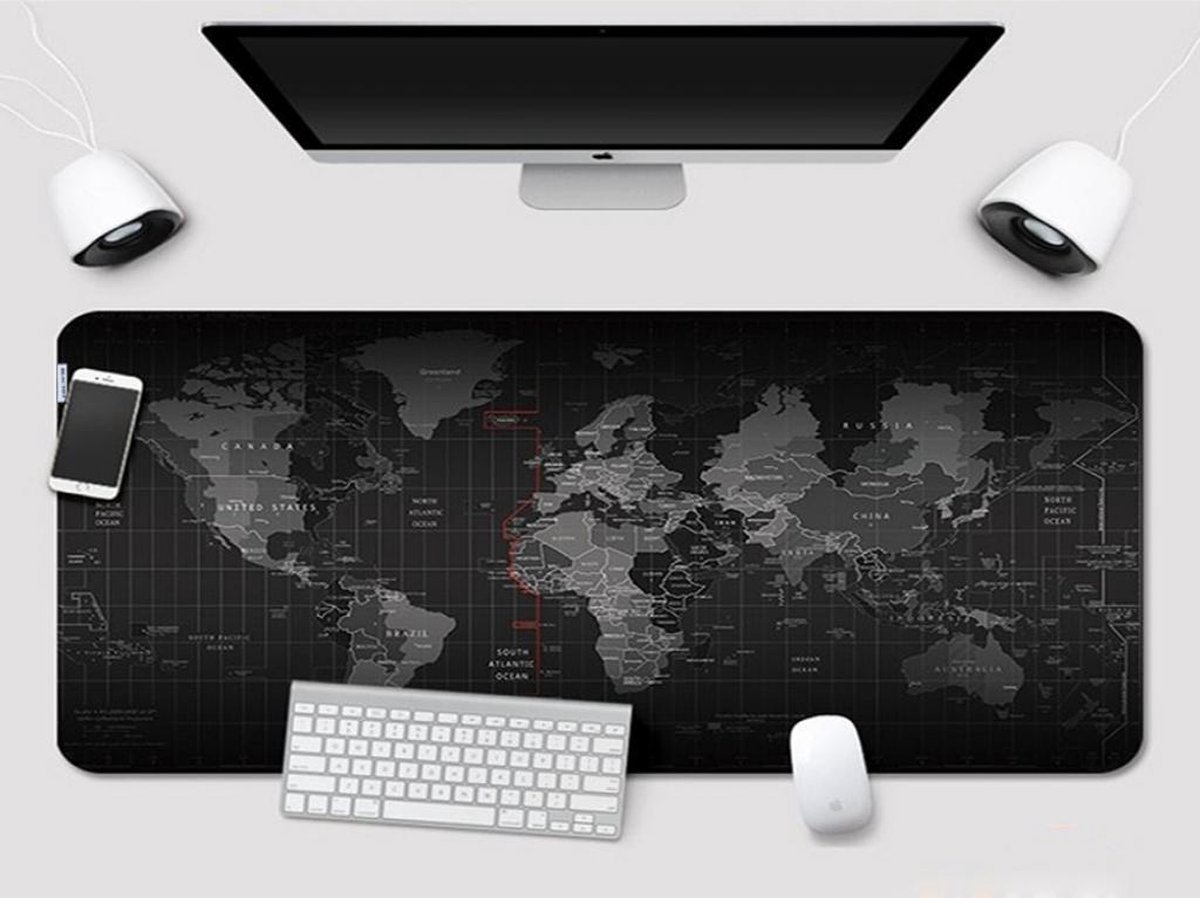 Bureau Onderlegger - Wereldkaart placemat | 9783946040330 - Reisboekhandel De Noorderzon