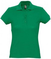 SOLS Dames/dames Passion Pique Poloshirt met korte mouwen (Kelly Groen) L
