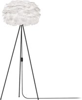 Umage Eos Medium vloerlamp white - met tripod zwart - Ø 45 cm