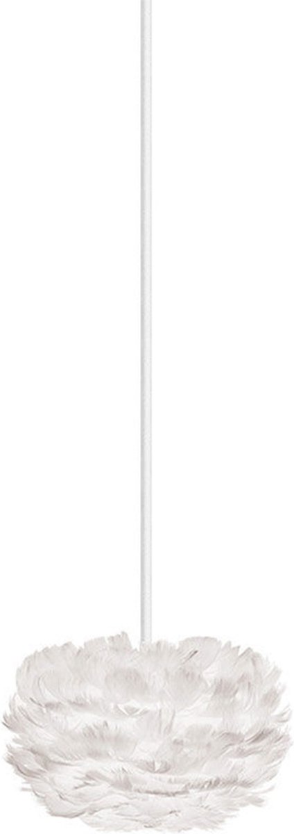 Umage Eos Micro hanglamp white - met koordset wit - Ø 22 cm