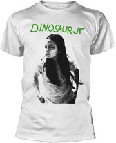 Dinosaur Jr. Heren Tshirt -XL- Green Mind Wit