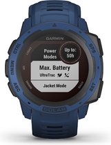 Garmin Instinct Solar Smartwatch - Robuust Sporthorloge met GPS - Waterbestendig - Tidal Blue