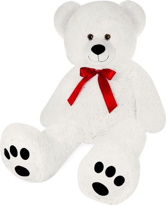 Grote Knuffelbeer - Teddybeer - knuffel - pluche 1,2 mtr groot | bol.com