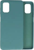 Wicked Narwal | Fashion Color TPU Hoesje Samsung Samsung Galaxy M51 Donker Groen