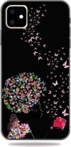 Patroon afdrukken Reliëf TPU mobiele hoes voor iPhone 11 Pro (Corolla Girl)