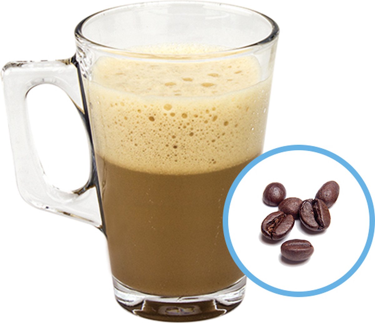 Goedkoopste Protiplan | Warme Cappuccino Drank | 7 x 26 gram | Koolhydraatarm eten doe je zó! | Snel afvallen zonder hongergevoel!