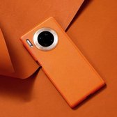 Voor Huawei Mate 30 Pro JOYROOM Star-Lord-serie lederen gevoel textuur schokbestendig hoesje (oranje)