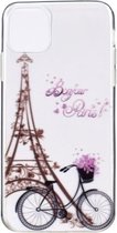 Stijlvol en mooi patroon TPU-valbeschermingshoes voor iPhone 11 Pro Max (toren)