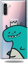 Voor Galaxy Note 10 Lucency Painted TPU Protective (Crown Dinosaur)