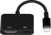 Onten 7565S 8-pins naar HDMI HDTV-projector videoadapterkabel voor iPad (zwart)