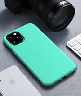 Apple iPhone 11 Pro Max Hoesje - Mobigear - Speckles Serie - TPU Backcover - Turquoise - Hoesje Geschikt Voor Apple iPhone 11 Pro Max