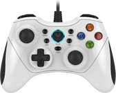 Rapoo V600 Gaming-level vibrerende gamecontroller voor pc / PS3 / Android-telefoons, kabellengte: 2 m (wit)