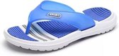 Eenvoudige casual antislip draagbare slippers voor heren (kleur: blauw maat: 43)