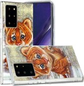 Voor Samsung Galaxy Note20 Ultra Painted Pattern TPU beschermhoes (Tiger)