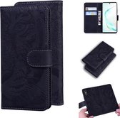 Voor Samsung Galaxy Note 10 Pro Tiger Embossing Pattern Horizontale Flip lederen tas met houder & kaartsleuven & portemonnee (zwart)