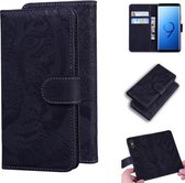 Voor Samsung Galaxy S9 Tiger Embossing Pattern Horizontale Flip lederen tas met houder & kaartsleuven & portemonnee (zwart)