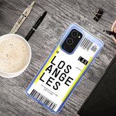 Voor OnePlus 9 Pro Boarding Pass Series TPU beschermhoes voor telefoon (Los Angeles)