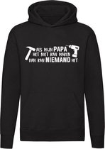 Handige Papa Hoodie | sweater | trui | vaderdag |klusser | papa | opa | unisex | capuchon