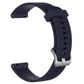 Smart Watch siliconen polsband horlogeband voor POLAR Vantage M 22cm (donkerblauw)