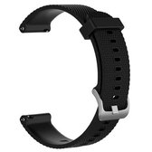 Smart Watch siliconen polsband horlogeband voor POLAR Vantage M 22 mm (zwart)