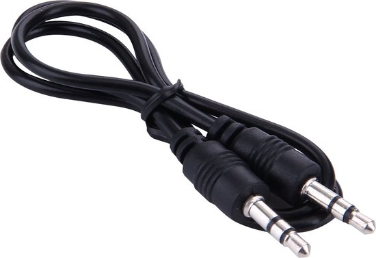 Uiterlijk kijk in bovenste 3.5 tot 3.5 jack kabel voor auto MP3 / MP4, lengte: 29cm | bol.com